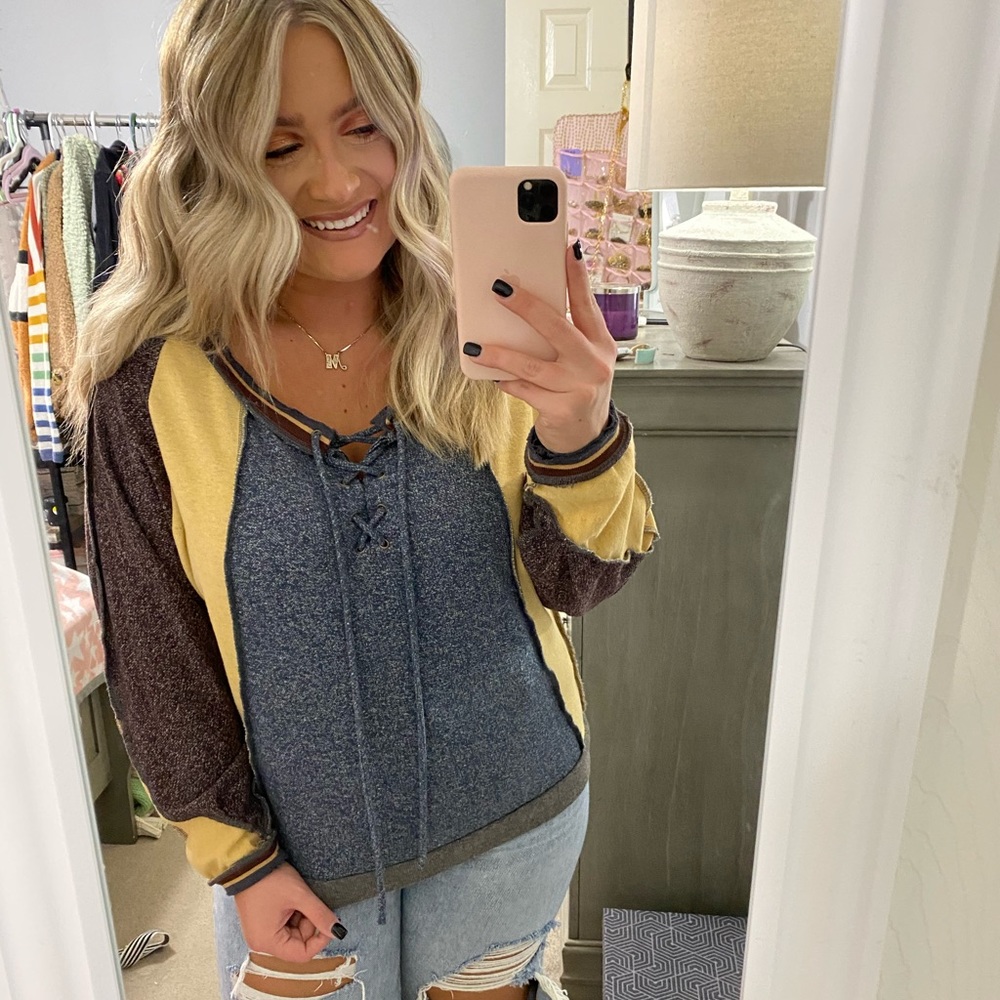 Color Block Hoodie